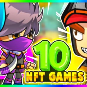 10 NFT GAMES RPG YOU CAN PLAY TO MAKE $100 A DAY!!