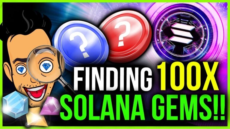 FINDING THE BEST SOLANA PROJECTS BEFORE IT’S TOO LATE!