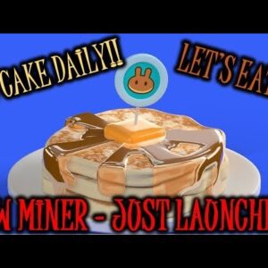 JUST LAUNCHED | EARLY BIRDS GET THE BEST 3% DAILY (FOREVER) CAKE🥞 | CAKE MINER Y’ALL | LET’S EAT!!