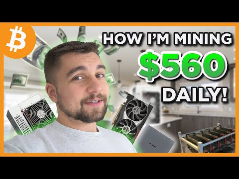 I’m EARNING $560 A DAY at home MINING BITCOIN and DOGE?!