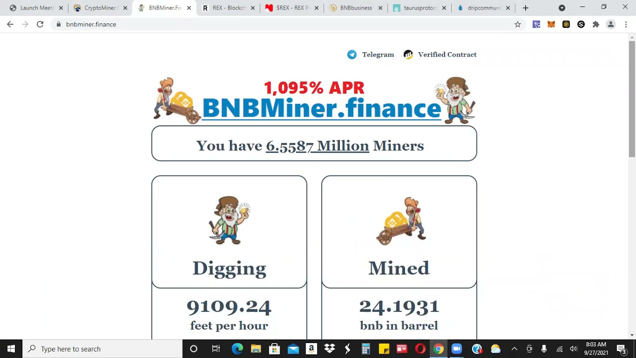 HEX MINER & BNB MINER CONTRACTS ARE EXPLODING ????