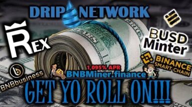 HOW TO CONTINUE YOUR PASSIVE INCOME | GET YO ROLL ON w/ BNB MINTER, REX, DRIP, BNB MINER & MORE!!