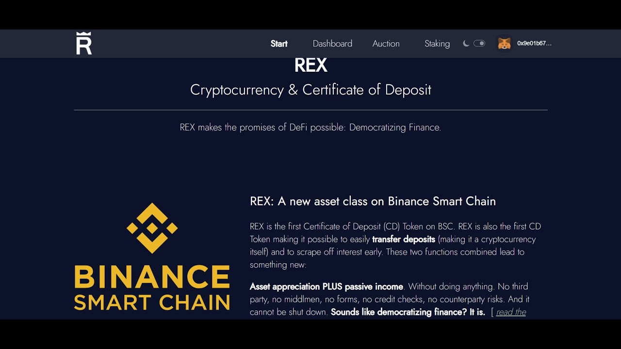 REX TOKEN | The BSC Response To HEX | THE LID JUST POPPED OFF