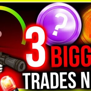 THREE BIGGEST ALTCOIN TRADES?? KEY INDICATOR SCREAMING BUY NOW!!