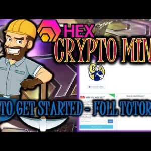 #HEX MINER ON AUTOPILOT | FULL TUTORIAL ON HOW TO GET STARTED MINING â›� HEX ON POLYGON NETWORK!!