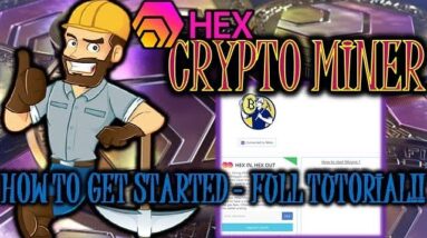 #HEX MINER ON AUTOPILOT | FULL TUTORIAL ON HOW TO GET STARTED MINING ⛏ HEX ON POLYGON NETWORK!!
