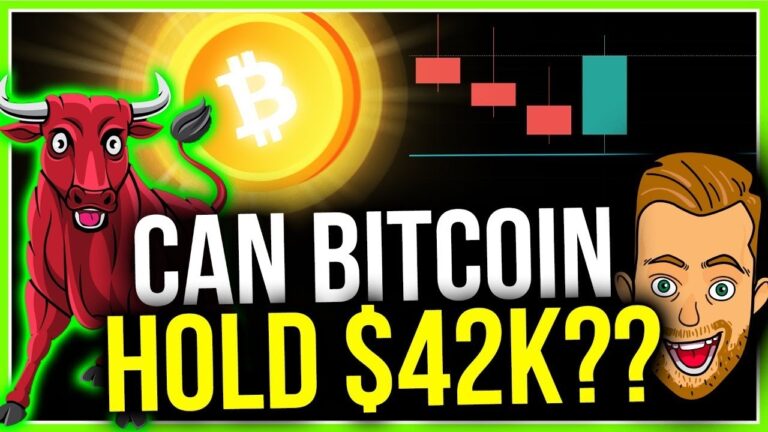WILL BITCOIN HOLD $42k?? (MOST IMPORTANT CRYPTO SUPPORT)