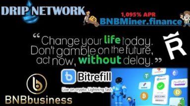 BitReFill - Buy EVERYTHING w/ Crypto | AutoPilot Income w/ BNB Smart Chain - BNB Miner, DRIP & MORE!