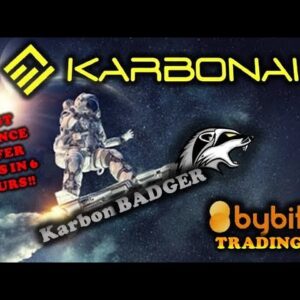 KARBON AI - BADGER BOT ðŸ¦¾ðŸ¤– | #UNAVAILABLE IN 6 HOURS!!ðŸ˜³