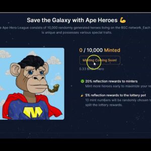 NEW APE HEROES IS THE NEXT BIG THNG IN CRYPTO!