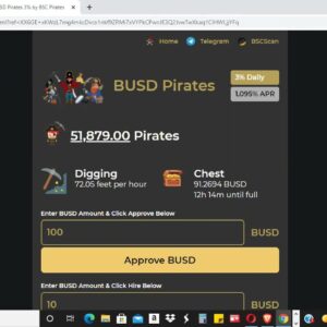 NEW BUSD MINER PAYING 3% PER DAY