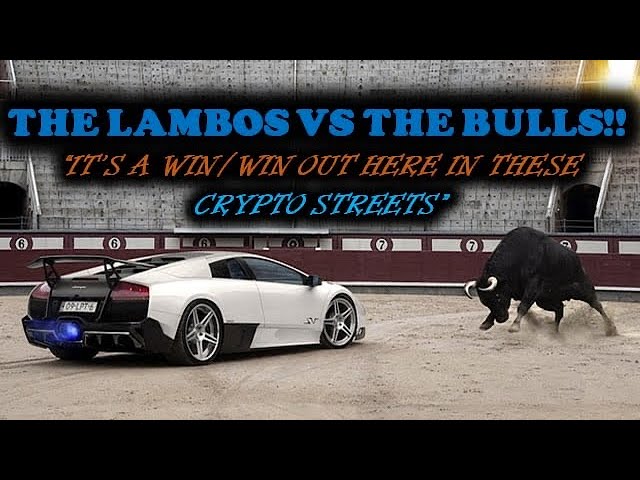 SUNDAY EVENING CRYPTO SERMON | BULLS vs LAMBOS | WE WINNING EITHER WAY OUT HERE IN THESE STREETS!!