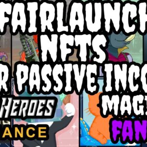 NFTS CRYPTO FOR EARNING PASSIVE INCOME APE HEROS ON BSC & MAGICATS NFT FANTOM NETWORK | DRIP NETWORK