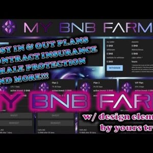 MY BNB FARM - Designed By The People FOR The People!! ITâ€™S LIVE & GROWING FASTâš¡ï¸� Protection from ðŸ�³