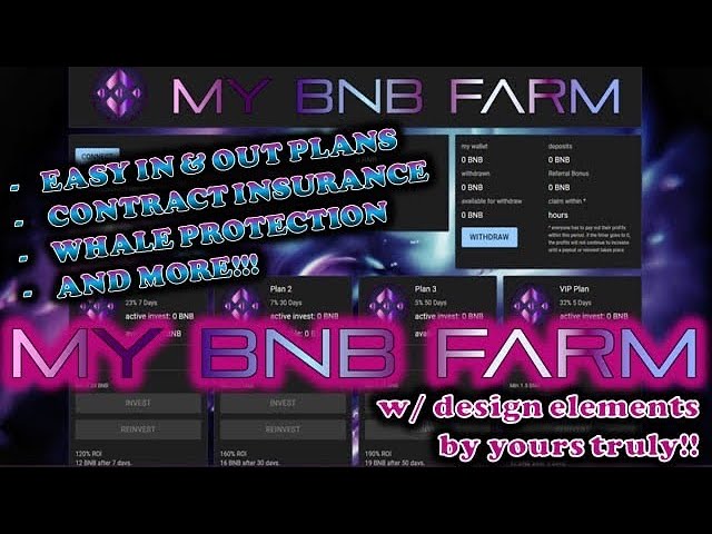 MY BNB FARM - Designed By The People FOR The People!! IT’S LIVE & GROWING FAST⚡️ Protection from ?