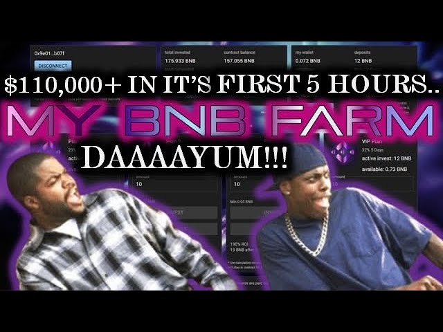 **NEW “MY BNB FARM” | AN EVOLUTION IN TOKEN “FARMS” – GROWS TO $110,000+ IN IT’S FIRST 5 HOURS ??