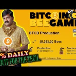 🐝💰BEEGAME 10% DAILY BITCOIN REVIEW!!
