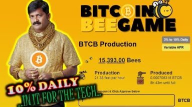 🐝💰BEEGAME 10% DAILY BITCOIN REVIEW!!