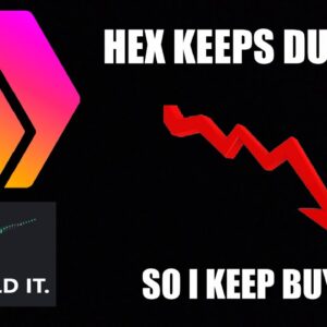 HEX TOKEN KEEPS DUMPING! I KEEP BUYING THE DIPS!