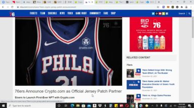 CRYPTO.COM NOW 76ERS OFFICIAL PATCHPARTNER - SANDBOX METAVERSE LAUNCH NOV 29 - OTHER PASSIVE UPDATES
