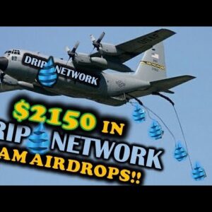 $2150 IN DRIP AIRDROPS ðŸª‚ FOR THE TEAM | $215 EACH TO THOSE WHO QUALIFIED ðŸ‘ŠðŸ�¾ðŸ˜Ž