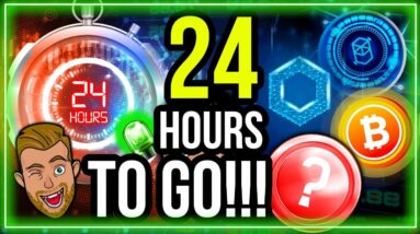 ONE DAY LEFT UNTIL THESE TOP ALTCOINS EXPLODE!!