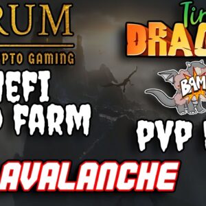 GAMEFI CRYPTO NFT YIELD FARM ON AVALANCHE (AVAX) AURUM DRAGON CRYPTRO GAMING | DRIP NETWORK AIRDROPS