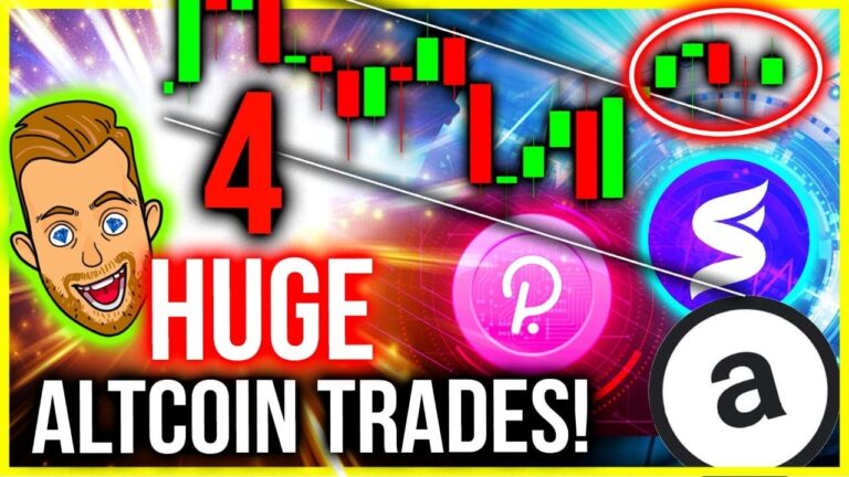 THE 4 BEST ALTCOIN TRADES RIGHT NOW!
