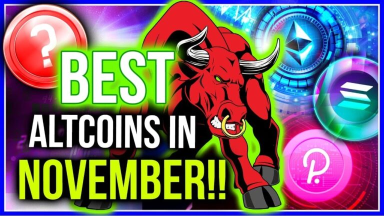 TOP ALTCOINS FOR THE MONTH OF NOVEMBER!! (CAN THEY 10X?)