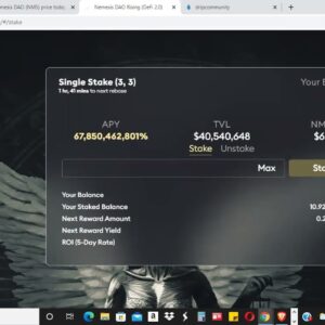 NEMESIS DAO UPDATE AND QUICK LOOK AT THE CURRENT PRICE + DRIP NETWORK BOOMING PASSIVE INCOME MACHINE