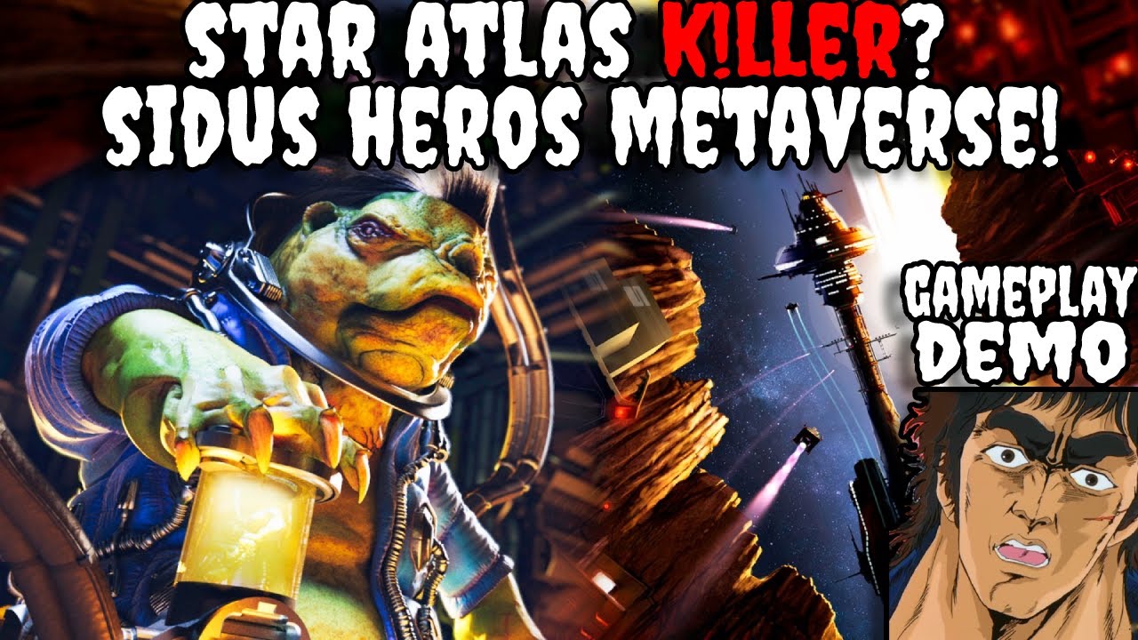 SIDUS HEROES GAMEPLAY - THE STAR ATLAS K!LLER? PLAY TO EARN NFT METAVERSE 100X GEM IDO DRIP NETWORK