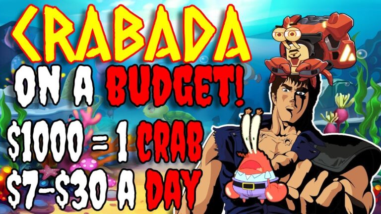 HOW TO EARN IN CRABADA ON A BUDGET? $7-$30 A DAY PLAY TO EARN | AXIE INFINITY K!LLER | DRIP NETWORK