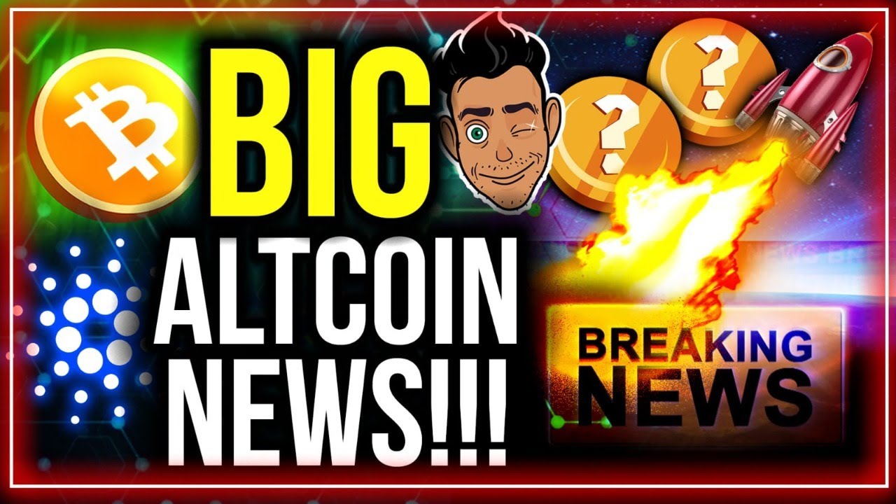 BIGGEST ALTCOIN NEWS JUST BROKE! (BEST WAY TO TRADE IT)