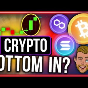 CRYPTO MARKET BOTTOM IN? (SAFE TO BUY MORE?)