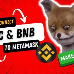 How to Connect Binance Smart Chain to Metamask 🦊 & Deposit BNB the Easy Way! ✅