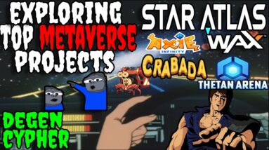 TOP METAVERSE CRYPTO GEMS YOU CAN PLAY NOW AND EARN | STAR ATLAS AXIE INFINITY CRABADA DRIP NETWORK