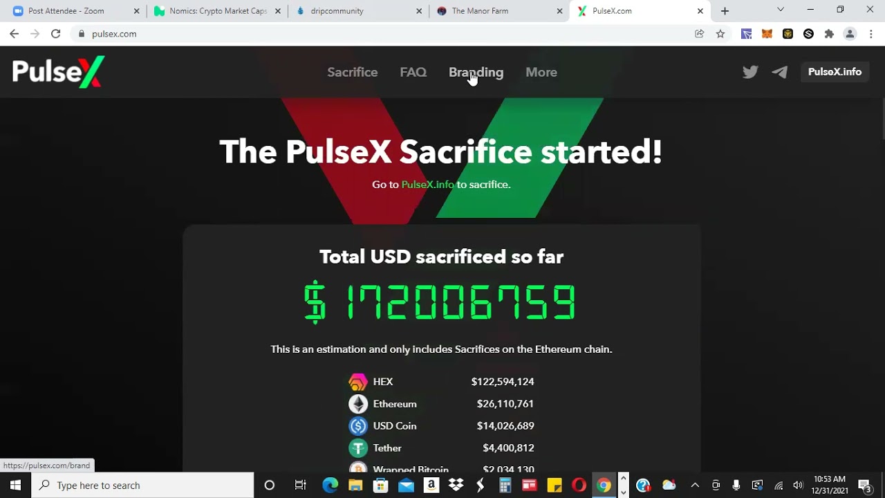 PULSEX SACRIFICE $172 MILLION IN LESS THAN 24 HOURS?! ??