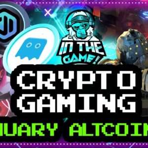 BEST CRYPTO GAMING TOKENS FOR JANUARY! (3 EXPLOSIVE PICKS)