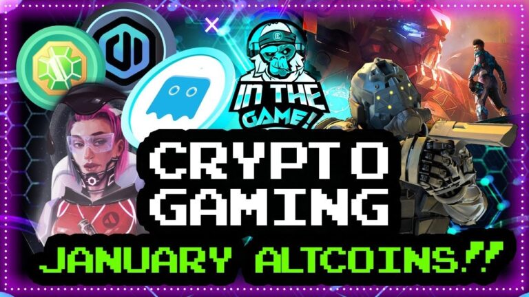 BEST CRYPTO GAMING TOKENS FOR JANUARY! (3 EXPLOSIVE PICKS)