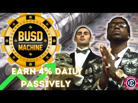 Print Money ?️with BUSD Machine?| Get Started Overview | Passively Earn 4% Daily