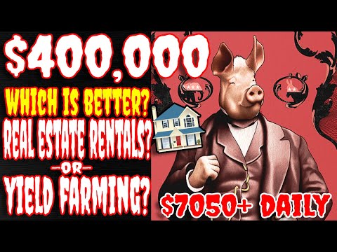 $7050 DAILY THE MANOR FARM – YIELD FARMING VS HOUSE RENTALS WHICH IS MORE PROFITABLE?| DRIP NETWORK