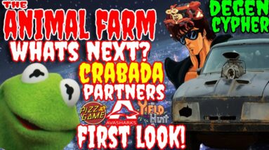 THE ANIMAL FARM - WHATS NEXT ? CRABADA PARTNERS FIRST LOOK ! DRIP NETWORK DEGEN CYPHER