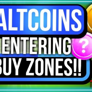 TOP 5 ALTCOINS ENTERING INTO THEIR BUY ZONES! (BEST WAY TO PLAY THE PULLBACK)