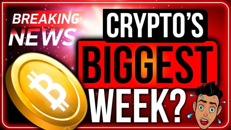 EXPECT BIG NEWS IN CRYPTO THIS WEEK! (SAFE TO BUY TO THE DIP?)