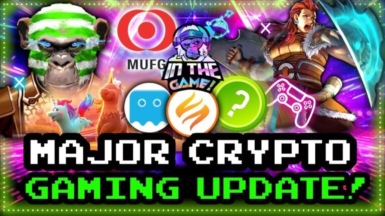 MAJOR CRYPTO GAMING UPDATE:  WHICH GAMES WILL BOUNCE THE MOST?