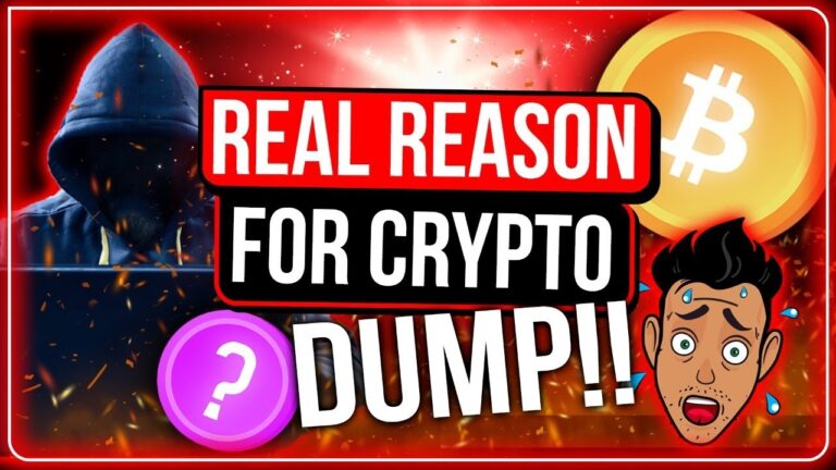 THE TRUTH ABOUT WHY CRYPTO IS ACTUALLY DUMPING! (BEST CRYPTO MARKET UPDATE TIPS)