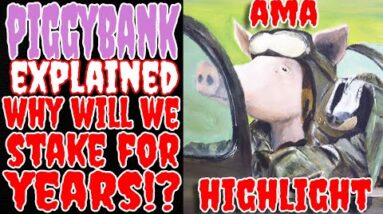 PIGGYBANK EXPLAINED - WHY YOU WILL STAKE FOR YEARS ! - AMA HIGHLIGHTS THE ANIMAL FARM | DRIP NETWORK