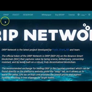 DRIP NETWORK, PIGGYBANK LAUNCH UPDATE #dripnetwork #piggybank