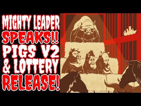 MIGHTY LEADER UPDATE PIGS V2 TIMELINE AND LOTTO FULL DETAILS | THE ANIMAL FARM – DRIP NETWORK