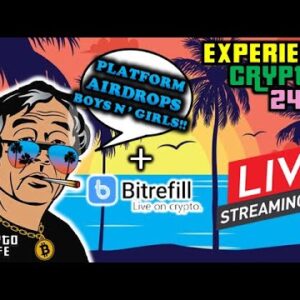 Experience Crypto 24/7 AirDrop, GiveAways & Updates Live-Stream!!